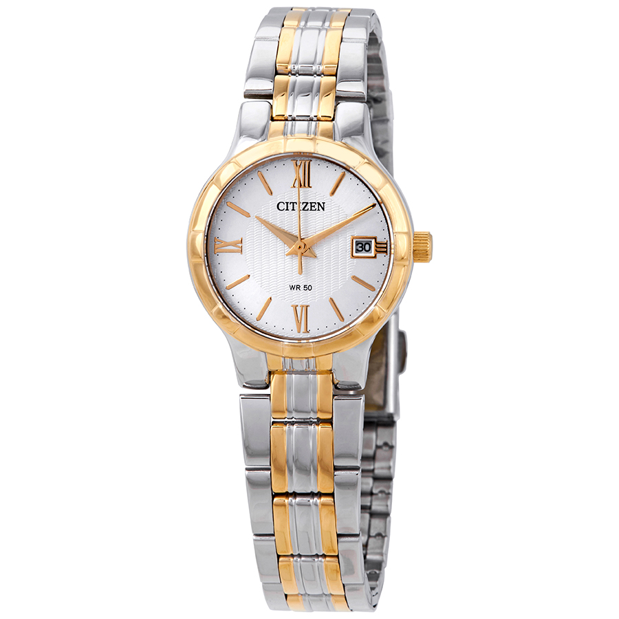 Citizen White Dial Ladies Watch EU6024-59A