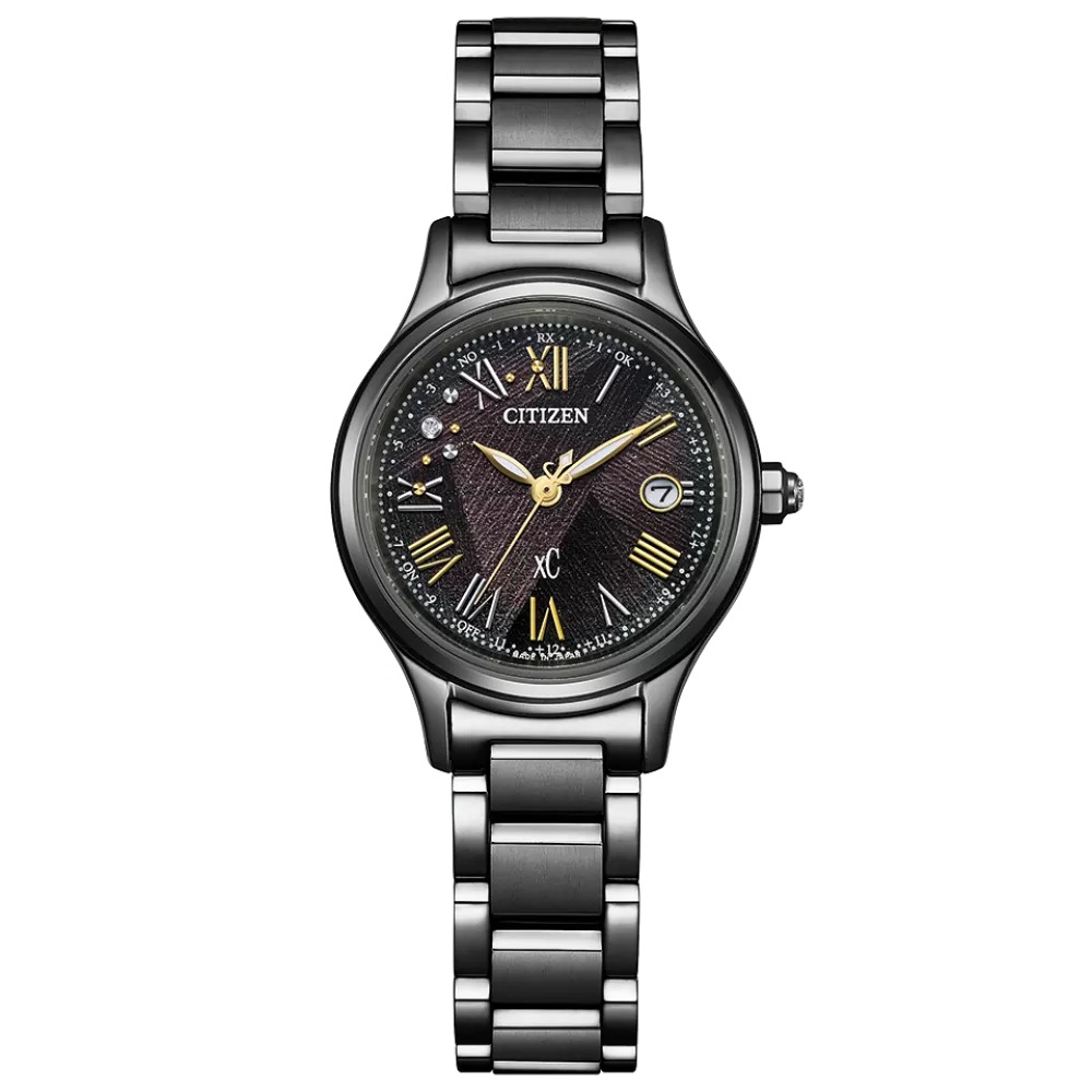Citizen XC Hikari Black Dial Ladies Watch ES9495-59E