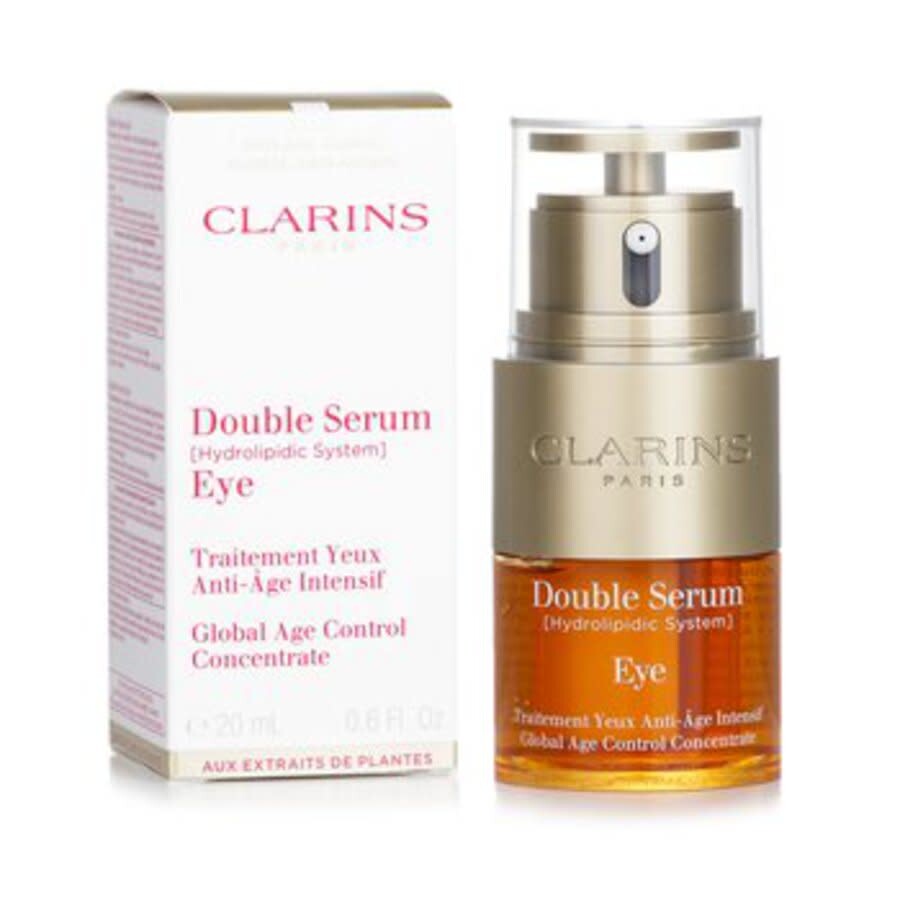 Clarins Double Serum Eye Global Age Control Concentrate 0.6 oz Skin Care 3666057039836