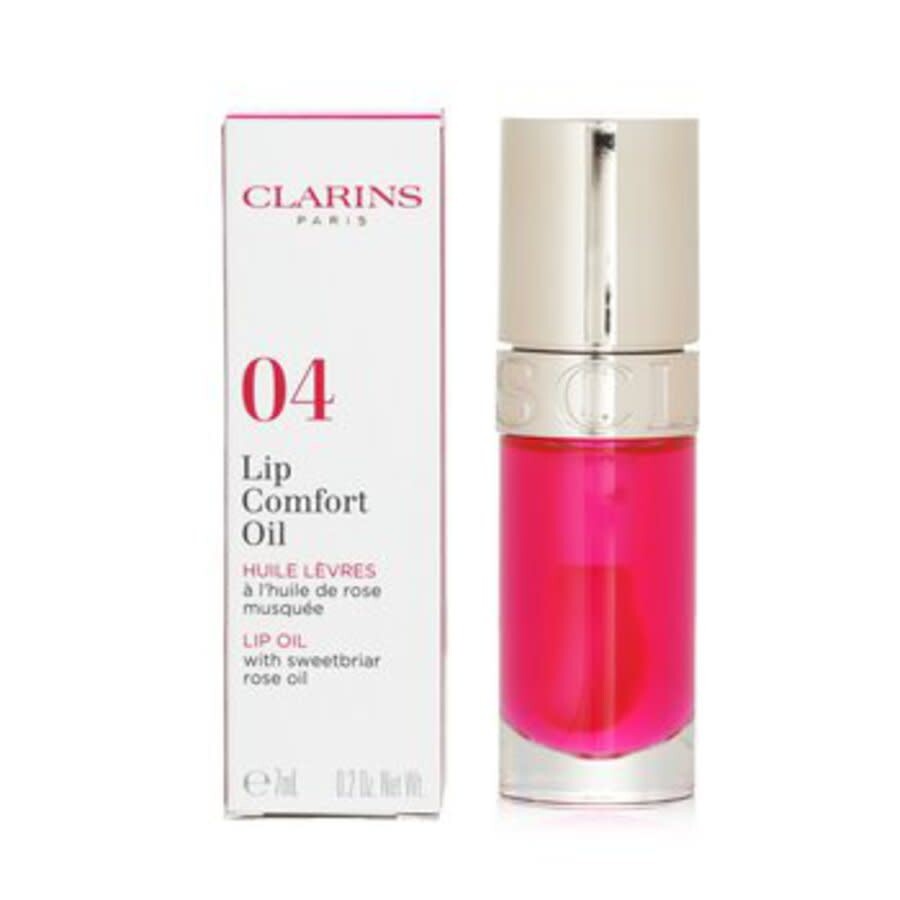 Clarins Ladies Lip Comfort Oil 0.2 oz # 04 Pitaya Makeup 3666057037450 In # 04 Pitaya
