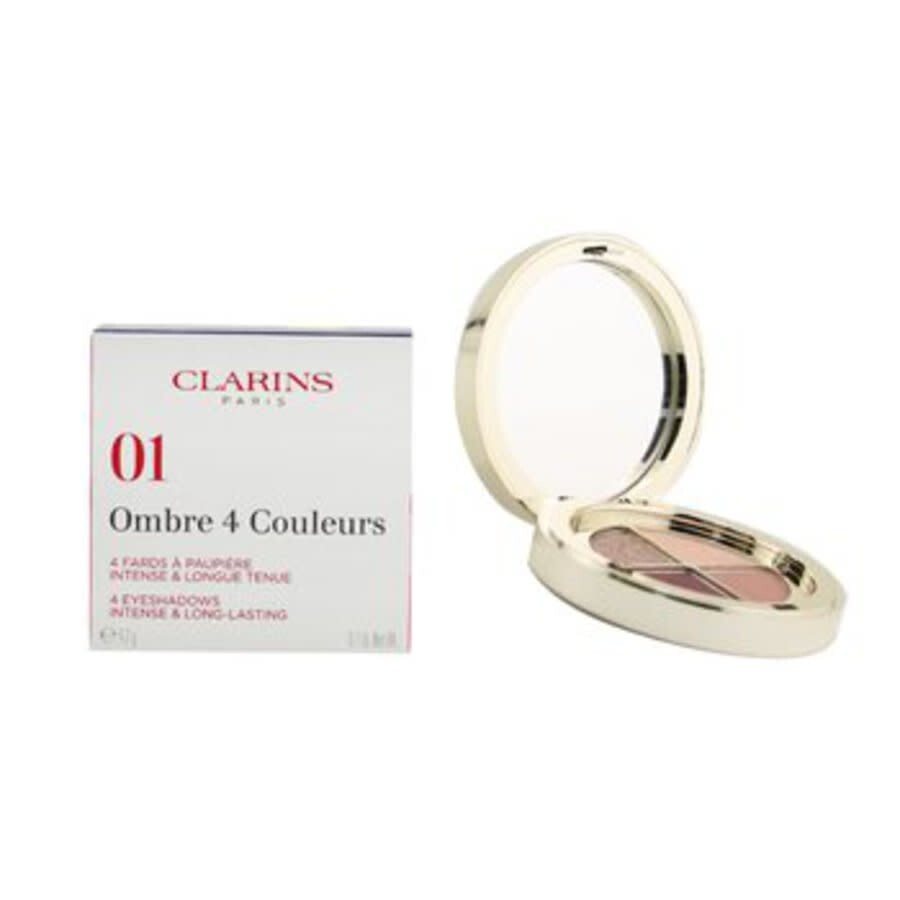 Clarins Ladies Ombre 4 Couleurs Eyeshadow 0.1 oz # 01 Fairy Tale Nude Gradation Makeup 3380810387537 In Sand