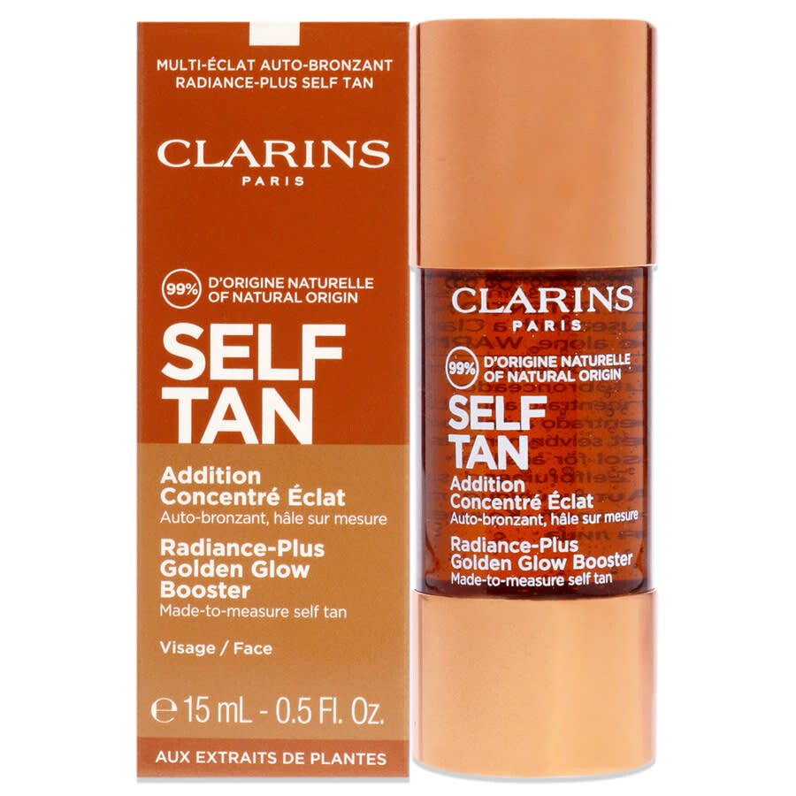 Clarins Ladies Radiance-plus Golden Glow Booster 0.5 oz Skin Care 3380811432106 In Gold Tone