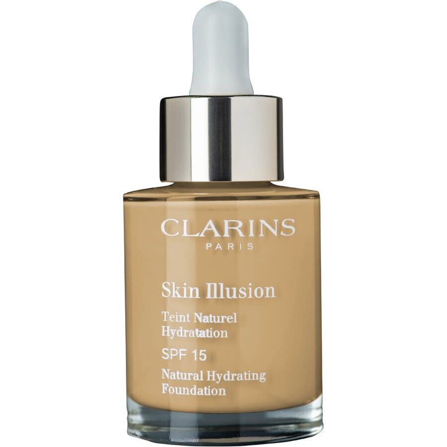 Clarins Ladies Skin Illusion Foundation 1 oz 110n Honey Makeup 3380810234756 In Yellow