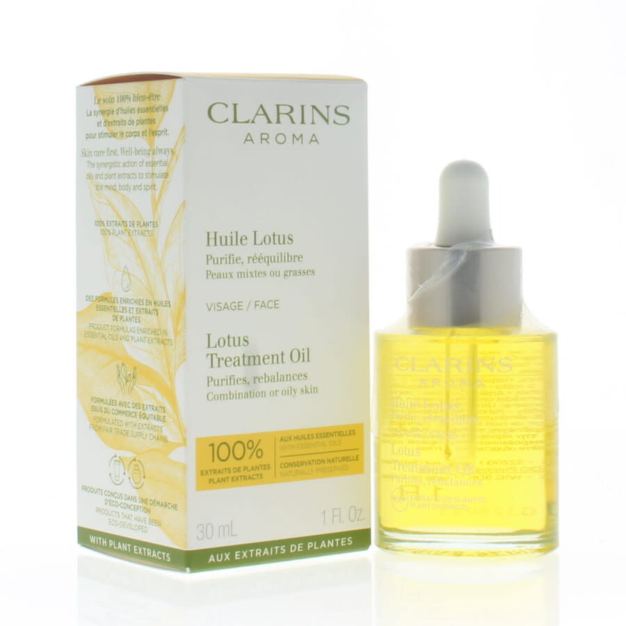Clarins Lotus Face Treatment Oil 1.0 oz (30 ml) 3666057030956