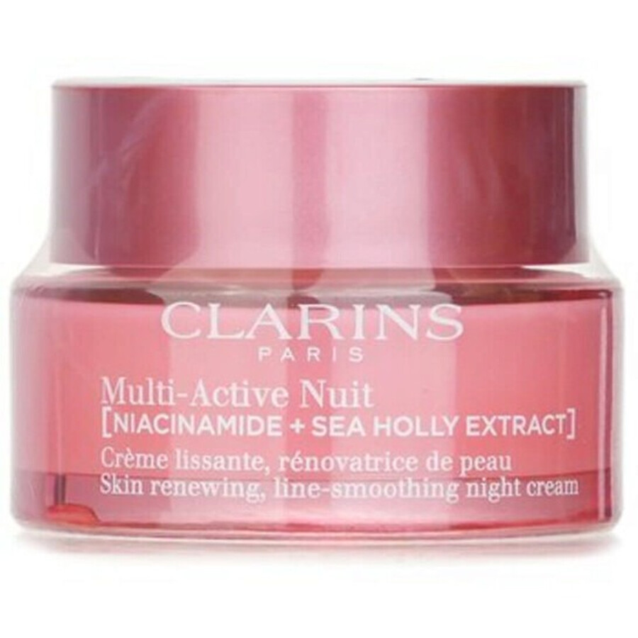 Clarins Multi Active Night Targets Fine Lines Revitalizing Night Cream 1.7 oz Skin Care 366605701603 In Cream