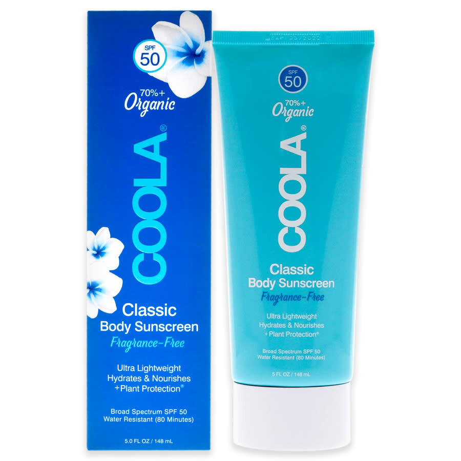 Coola Classic Body Sunscreen SPF 50 FragranceFree by Coola for