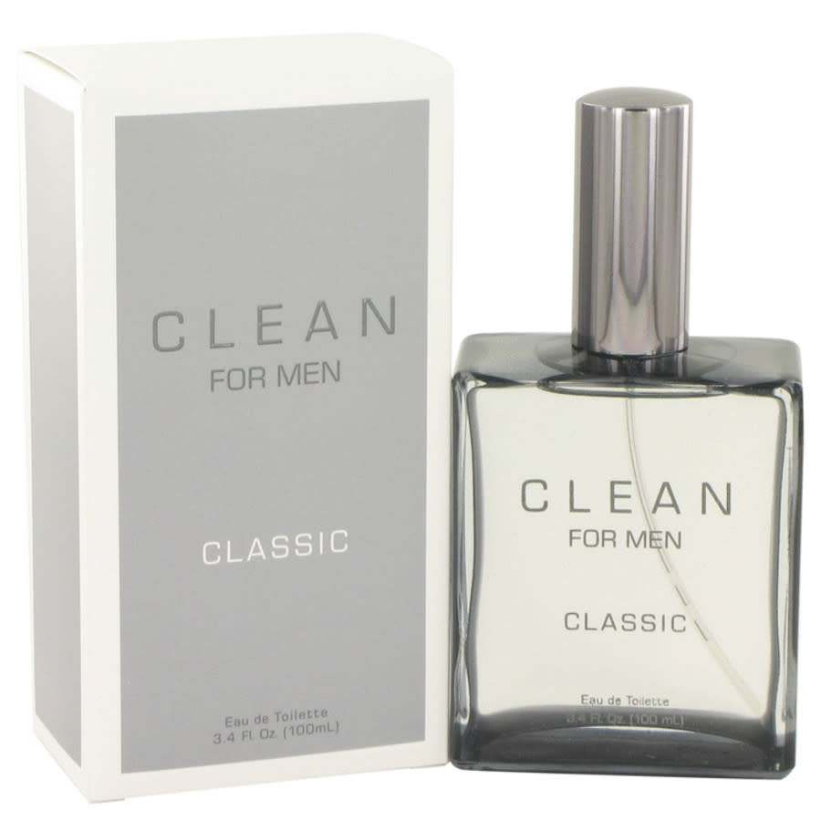 Clean Men's Classic EDT Spray 3.4 oz Fragrances 874034006396