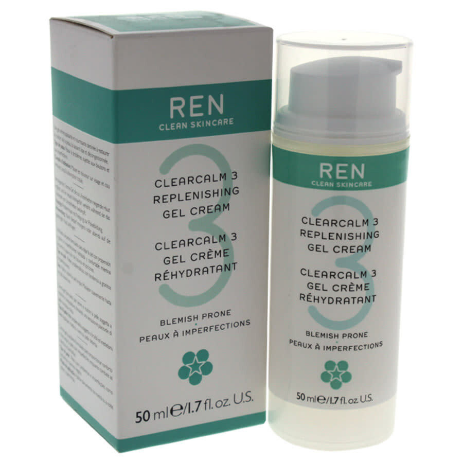 Ren Clearcalm 3 Replenishing Gel Cream By  For Women - 1.7 oz Gel Cream In Cream