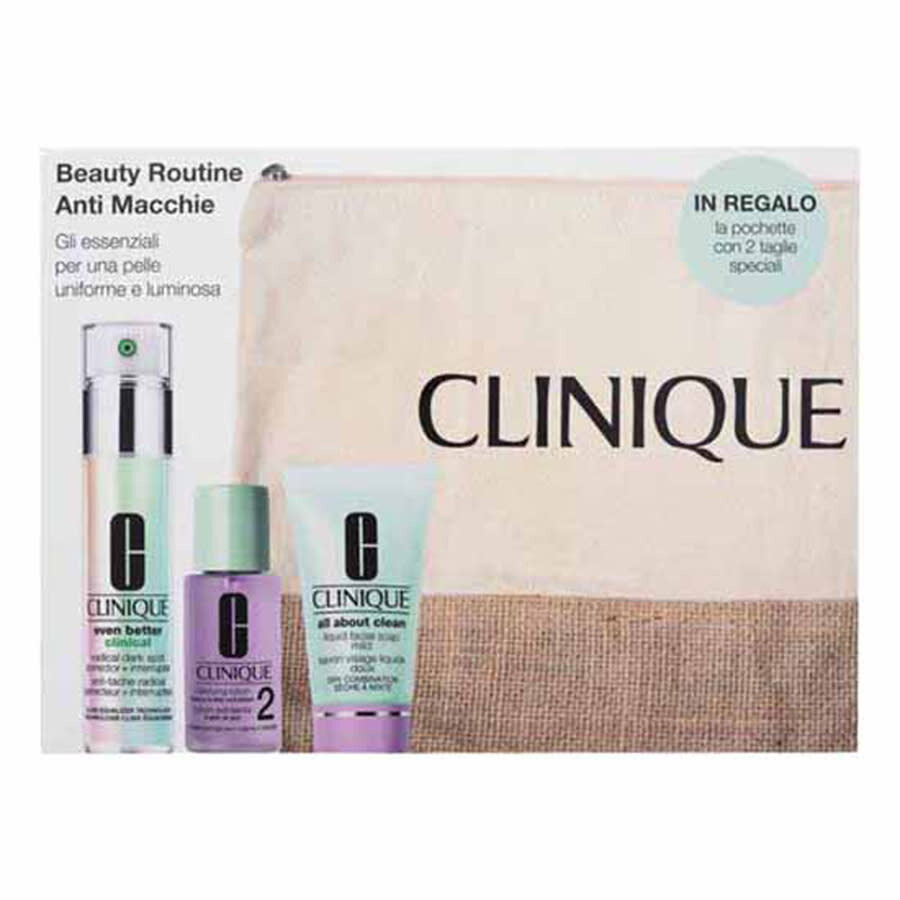 Clinique Beauty Routine Anti Stains 3 oz Gift Set Skin Care 192333195376
