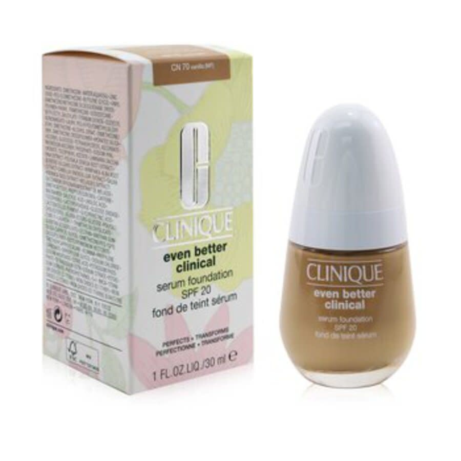 Clinique Ladies Even Better Clinical Serum Foundation Spf 20 1 oz # Cn 70 Vanilla Makeup 19233307789