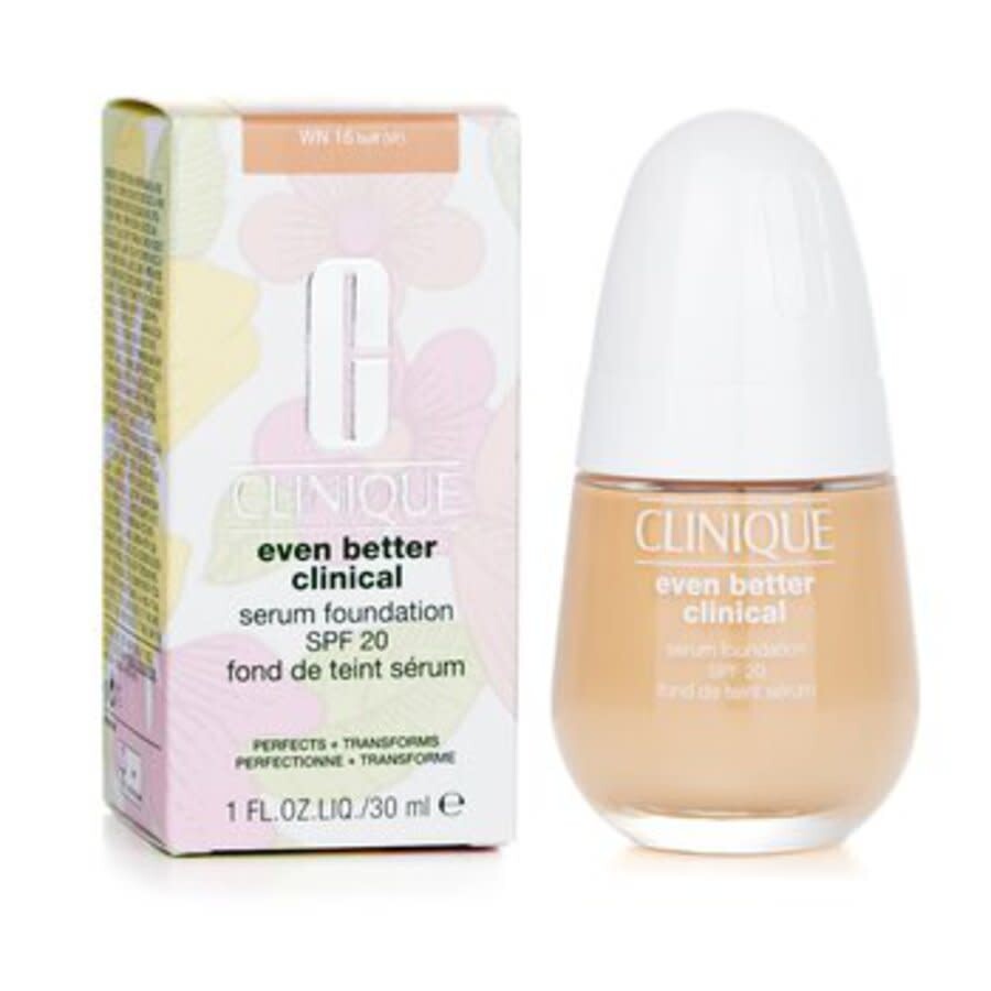 Clinique Ladies Even Better Clinical Serum Foundation Spf 20 1 oz # Wn 16 Buff Makeup 192333078075 In # Wn 16 Buff