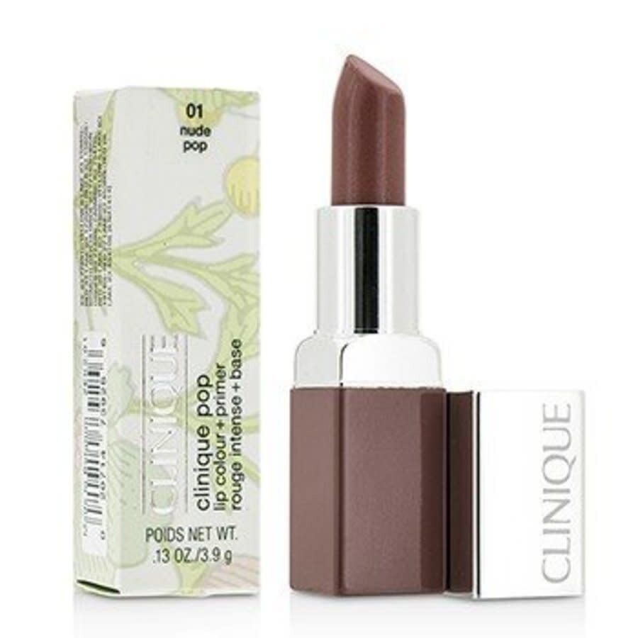 Clinique / Pop Lip Colour + Primer 01 Nude Pop 0.13 oz In Beige