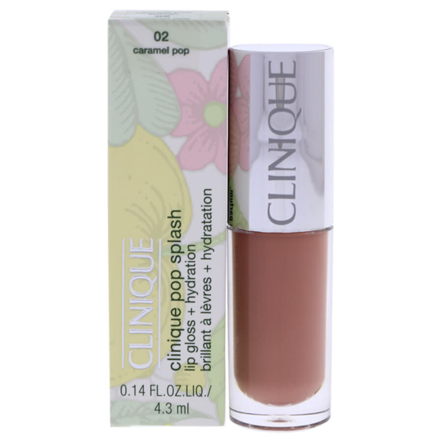 Clinique / Pop Splash Lip Gloss + Hydration (02) Caramel Pop .14 oz (4.3 ml) 020714876616