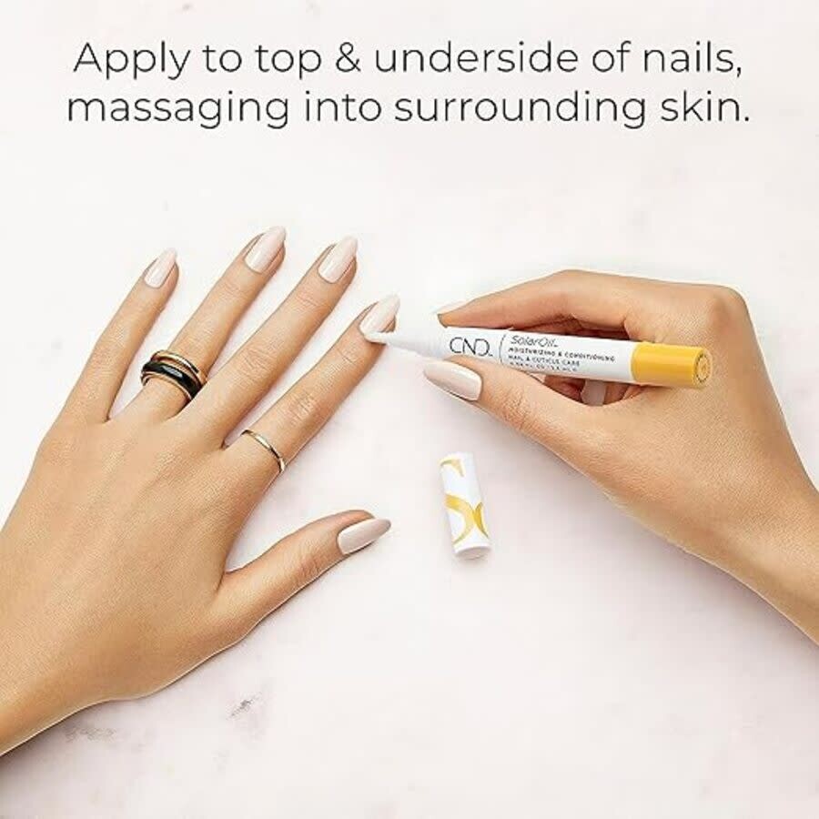 Cnd Care Pens Essentials Care Pen Solar Oil 0.08 oz Nails 639370922331 In White