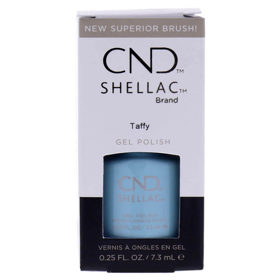 Cnd Ladies Shellac Nail Color 0.25 oz Taffy Nails 639370922249