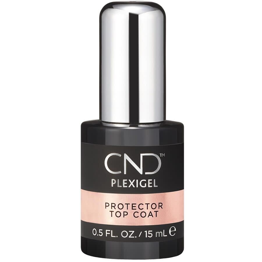 Cnd Plexigel Protector Top Coat 0.5 oz Nails 639370005515 In Transparent