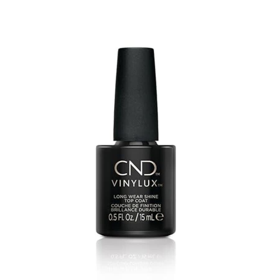 Cnd Vinylux Weekly Top Coat 0.5 oz Nails 639370098623 In Black