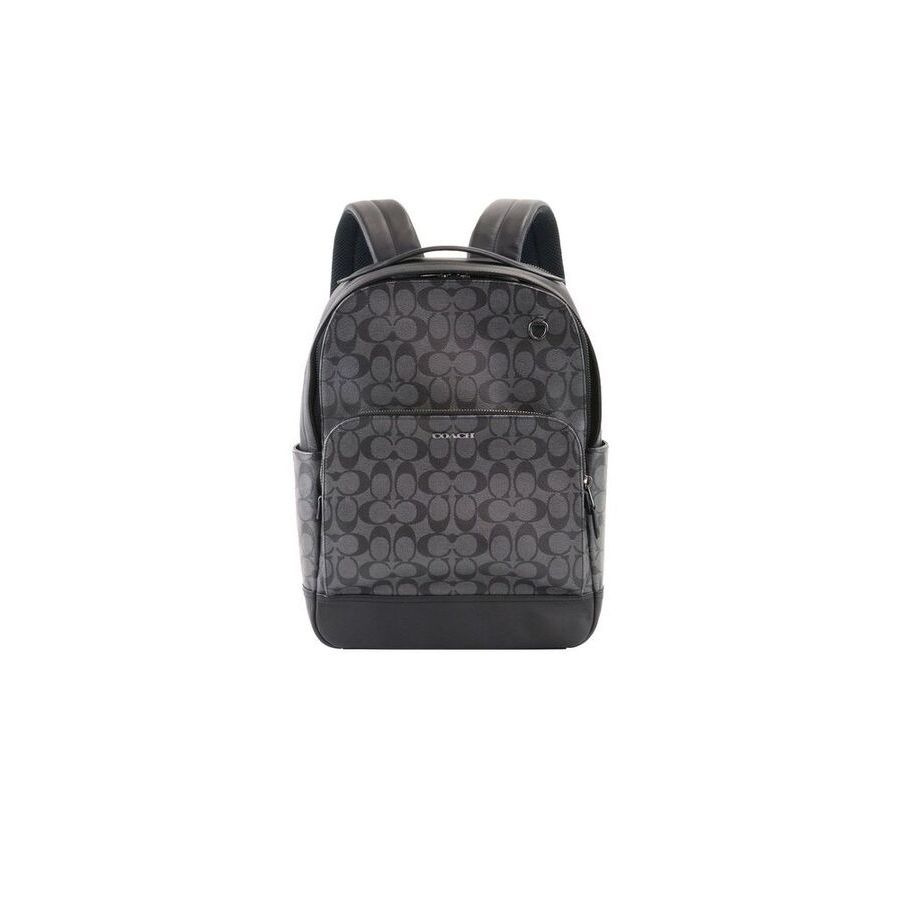 Coach Backpack Gunmetal-charcoal-black Gunmetal/charcoal/black Bags / Backpacks