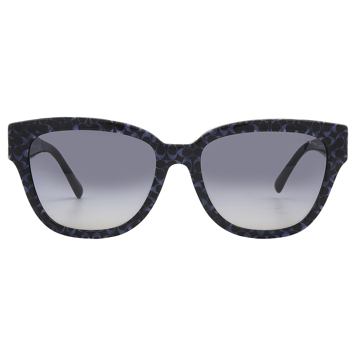 Coach Blue Gradient Cat Eye Ladies Sunglasses HC8379F 57654L 57 