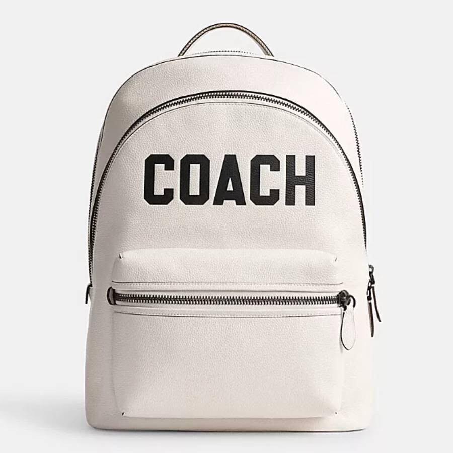 Coach Charter Backpack With Pattern