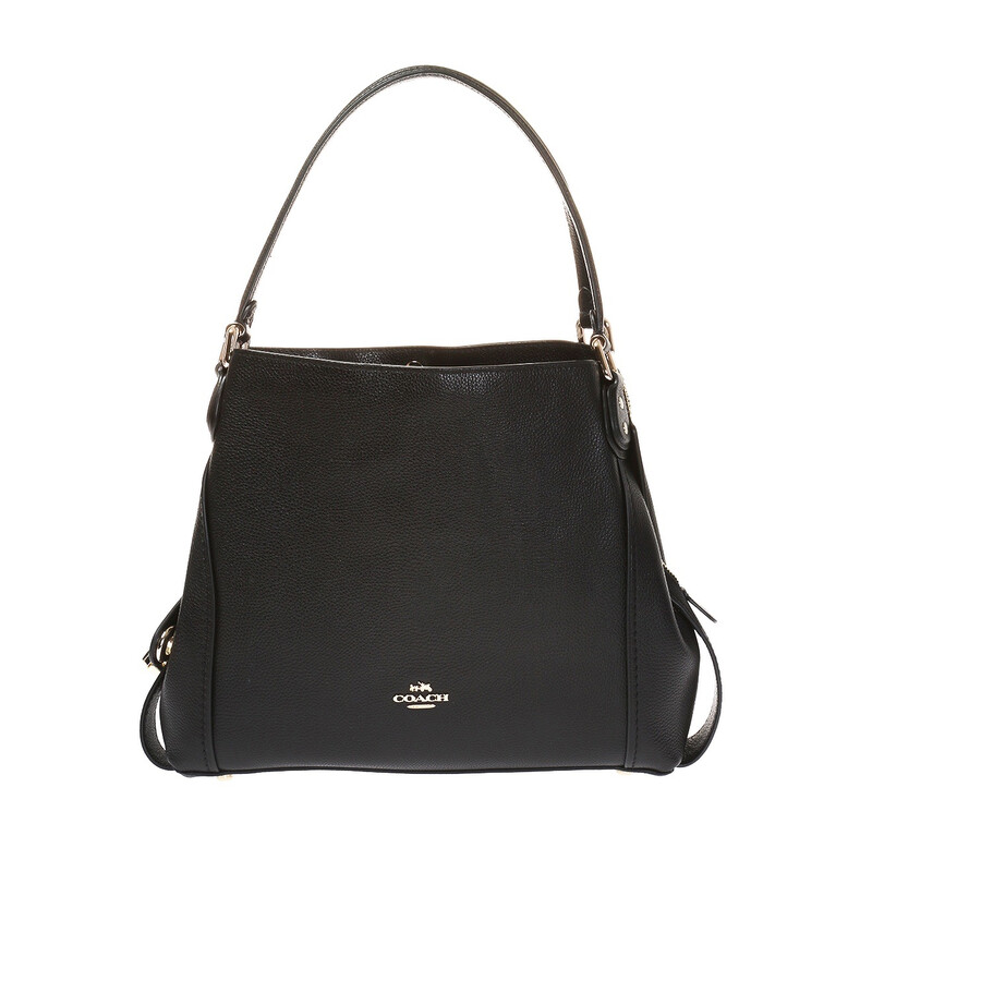 Coach Edie Shoulder Bag 57125 LIBLK 889532703425 Handbags