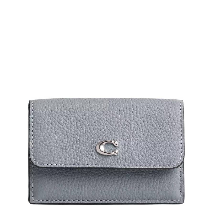 [Coach] Mini Trifold Walllet CM437LHN19 ☆送料込☆ Coach Essential Mini Trifold Wallet in Grey CM437 LHN19