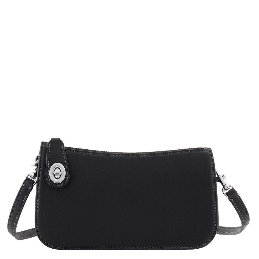 Coach Glovetanned Leather Penn Shoulder Bag In Black