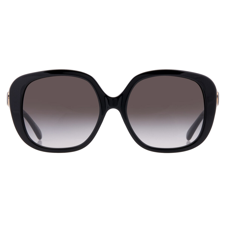 Coach Grey Gradient Square Ladies Sunglasses HC8292 50028G 56