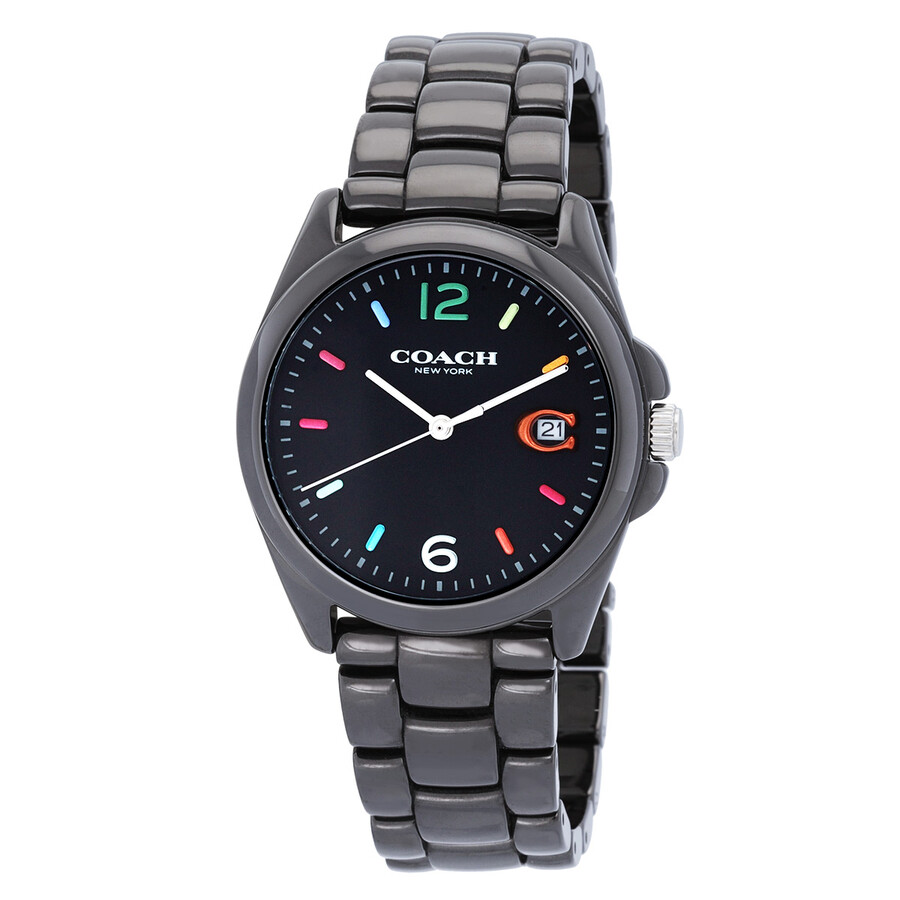 Coach Greyson Quartz Black Dial Ladies Watch 14503927