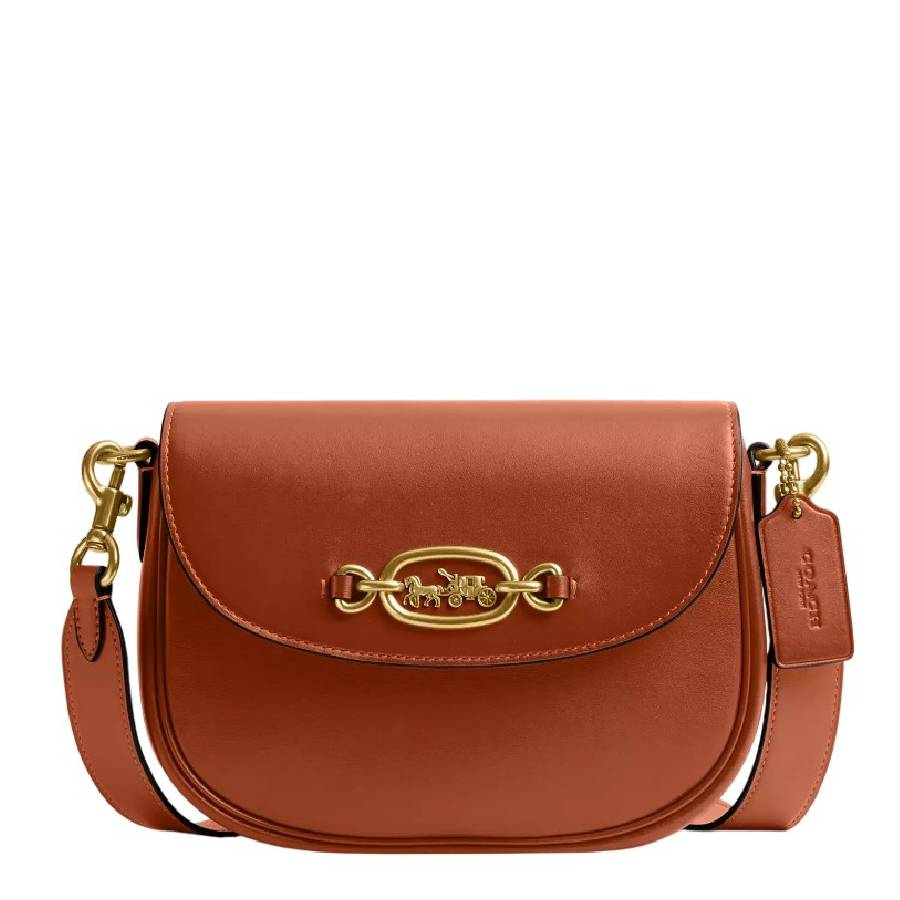 Coach Harley Shoulder Bag in Brown CM705 B4BAR 196395098439