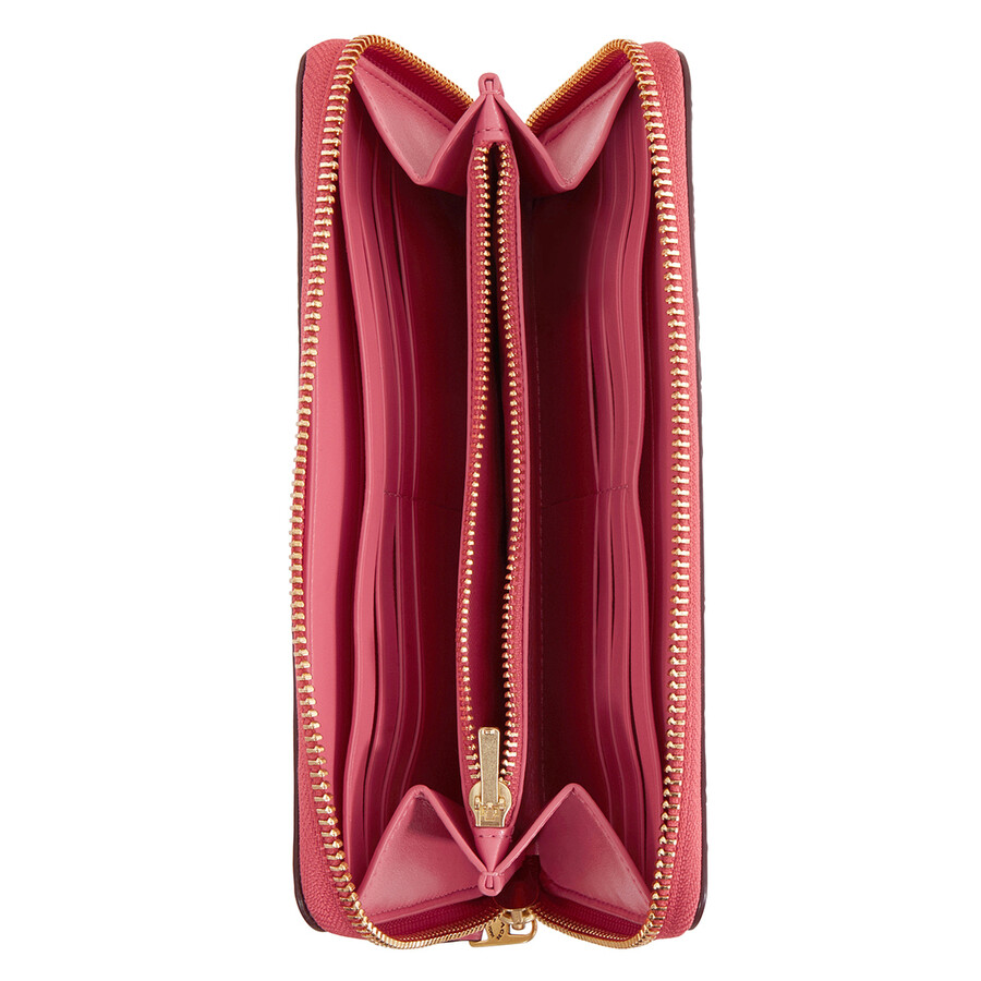 Mua Ladies Accordion Zip Around Pebble Leather Wallet chính hãng