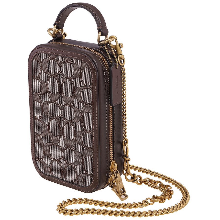 Coach Ladies Alie Camera Bag In Signature Jacquard 4866 B4S0M 195031129520 Handbags