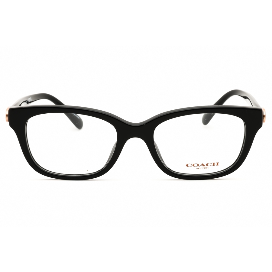 Coach Ladies Black Rectangular Eyeglass Frames Hc6257u