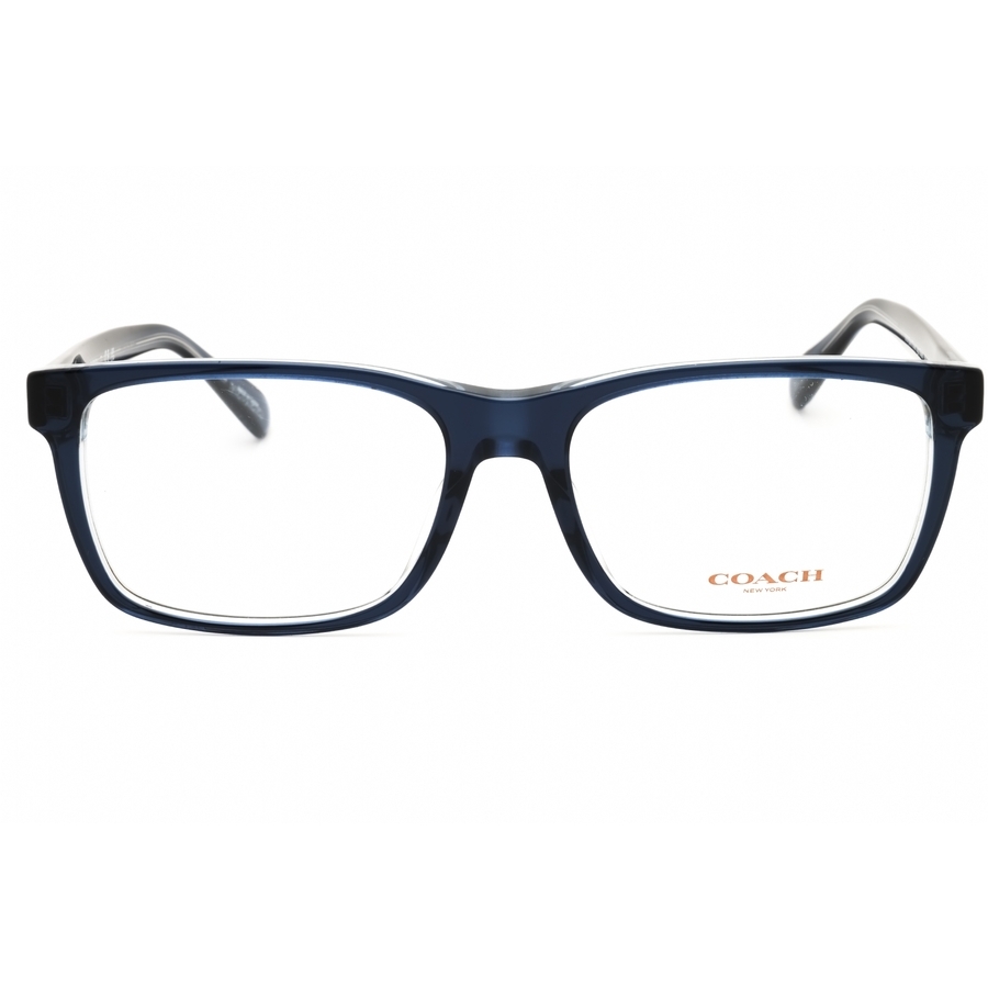 Coach Ladies Blue Rectangular Eyeglass Frames 0hc6213u