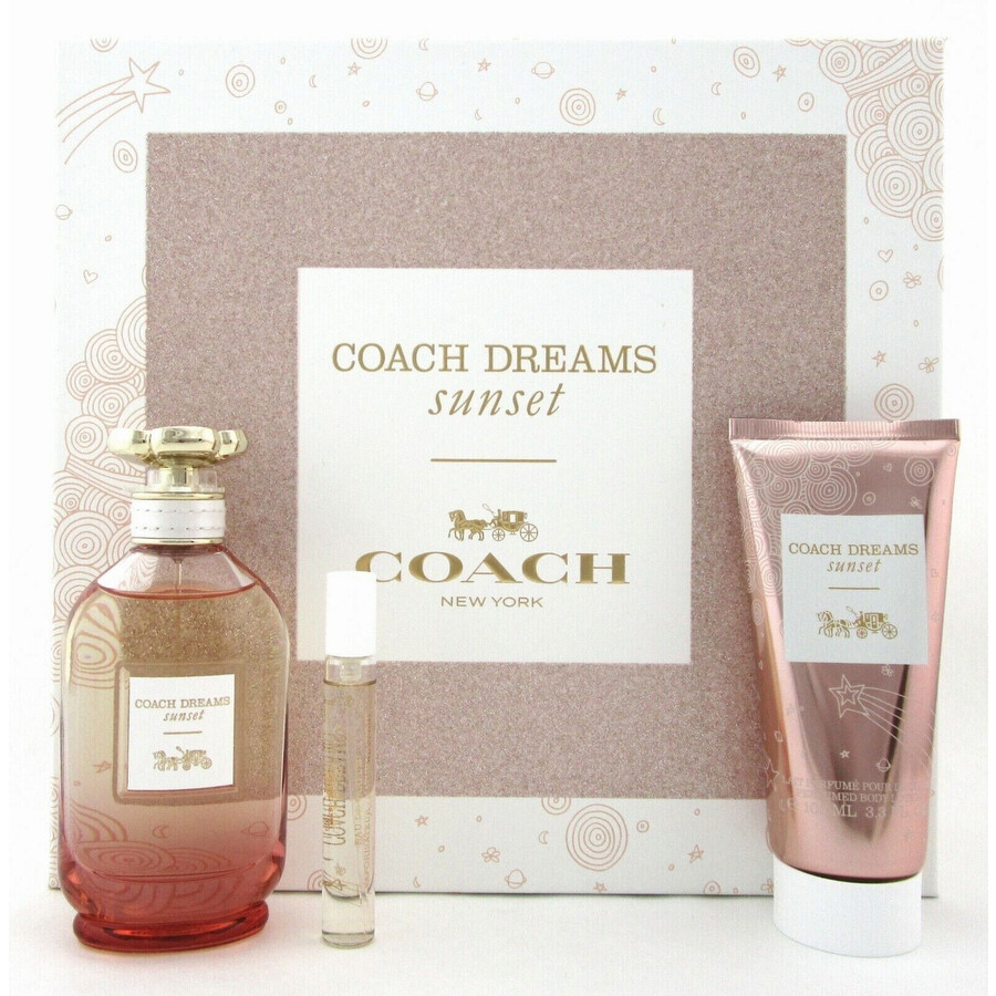 Coach Ladies Dreams Sunset Gift Set Fragrances 3386460129305 In Transparent