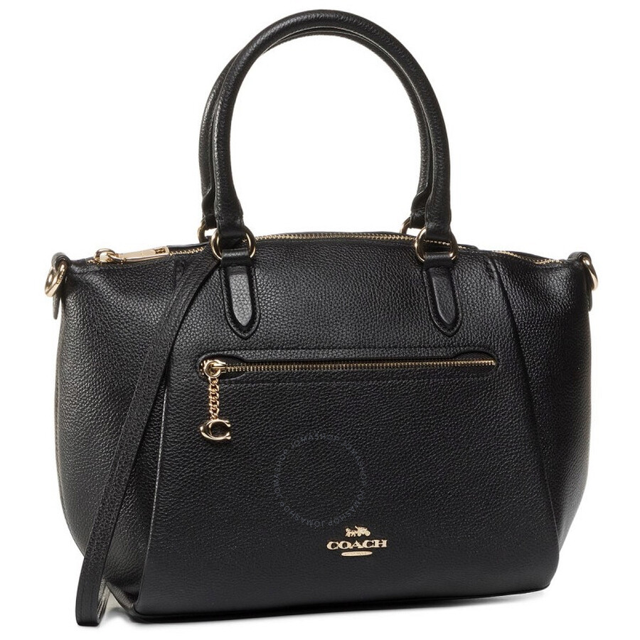 Coach Ladies Elise Satchel 79316 GDBLK 193971370705 Handbags