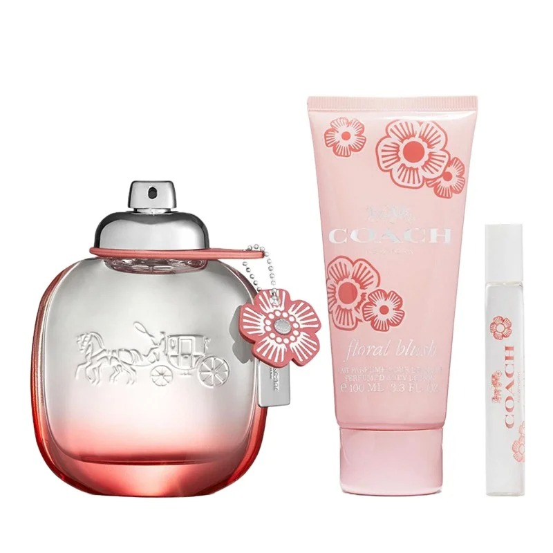 Coach Ladies Floral Blush Gift Set Fragrances 3386460117401