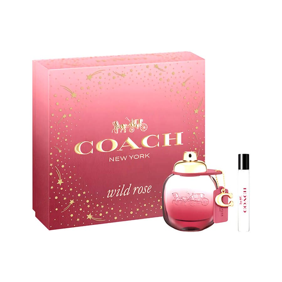 Coach Ladies Wild Rose Gift Set Fragrances 3386460133159