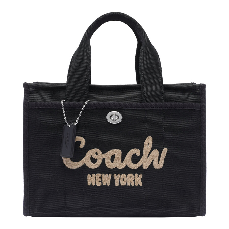 Coach Large Cargo Tote Bag In Black