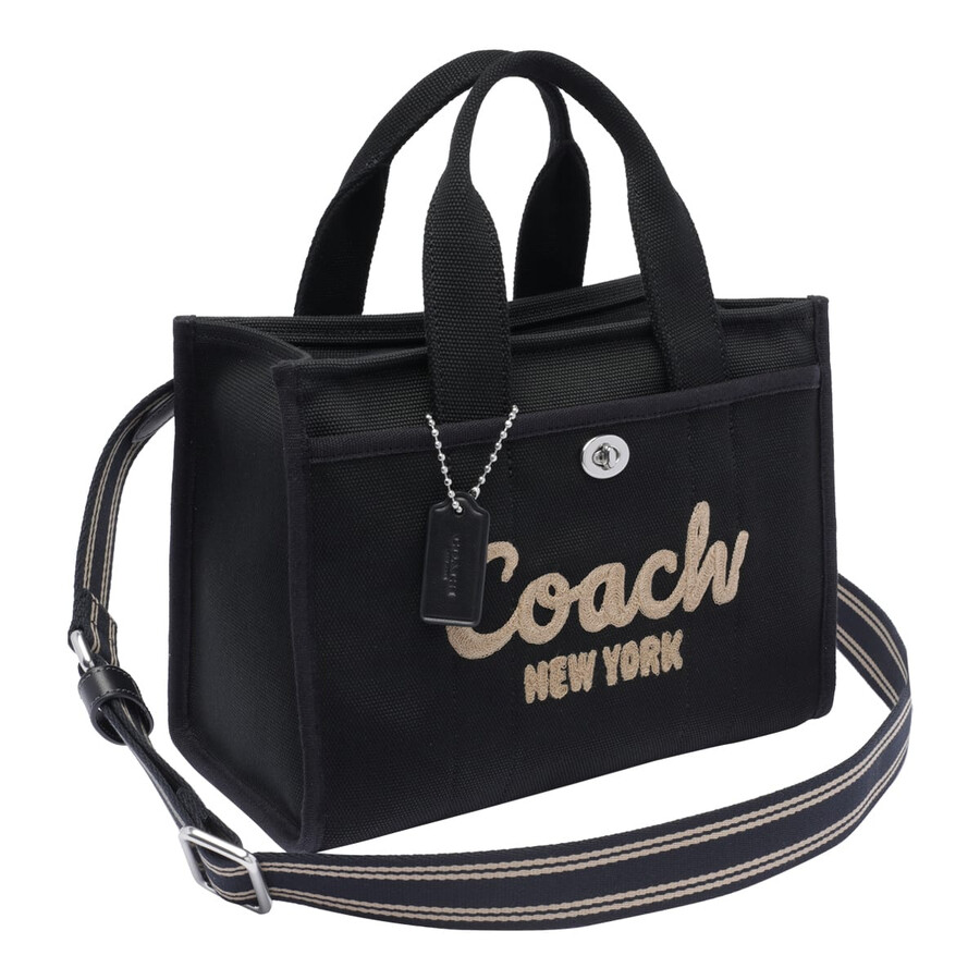 Coach Large Cargo Tote Bag In Black