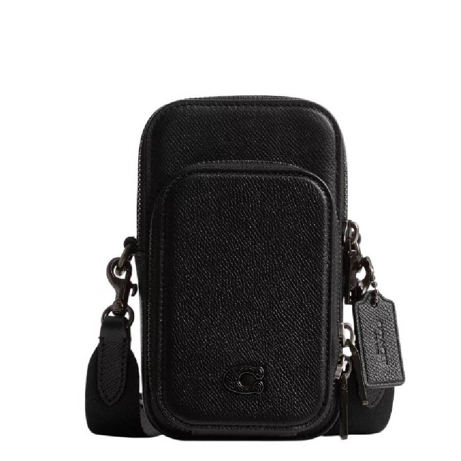Coach Leather Phone Crossbody CP272 BLK 196395209279