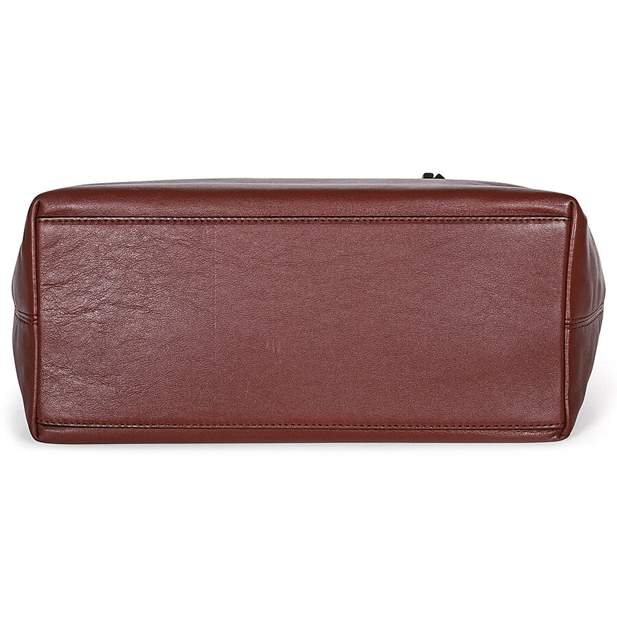 Coach Legacy Leather Turnlock Tote Shoulder Bag Cognac Brown Coach Handbags