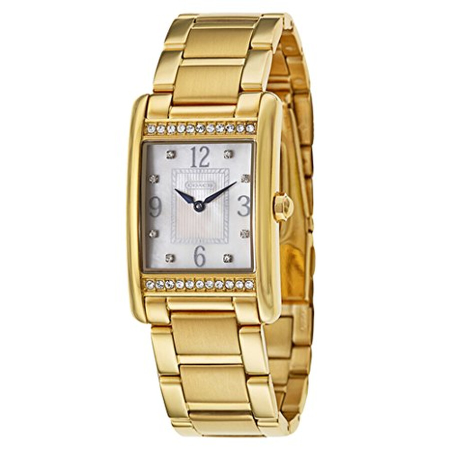 Coach Lexington White Dial Ladies Watch 14501817 885997104159 Watches, Lexington