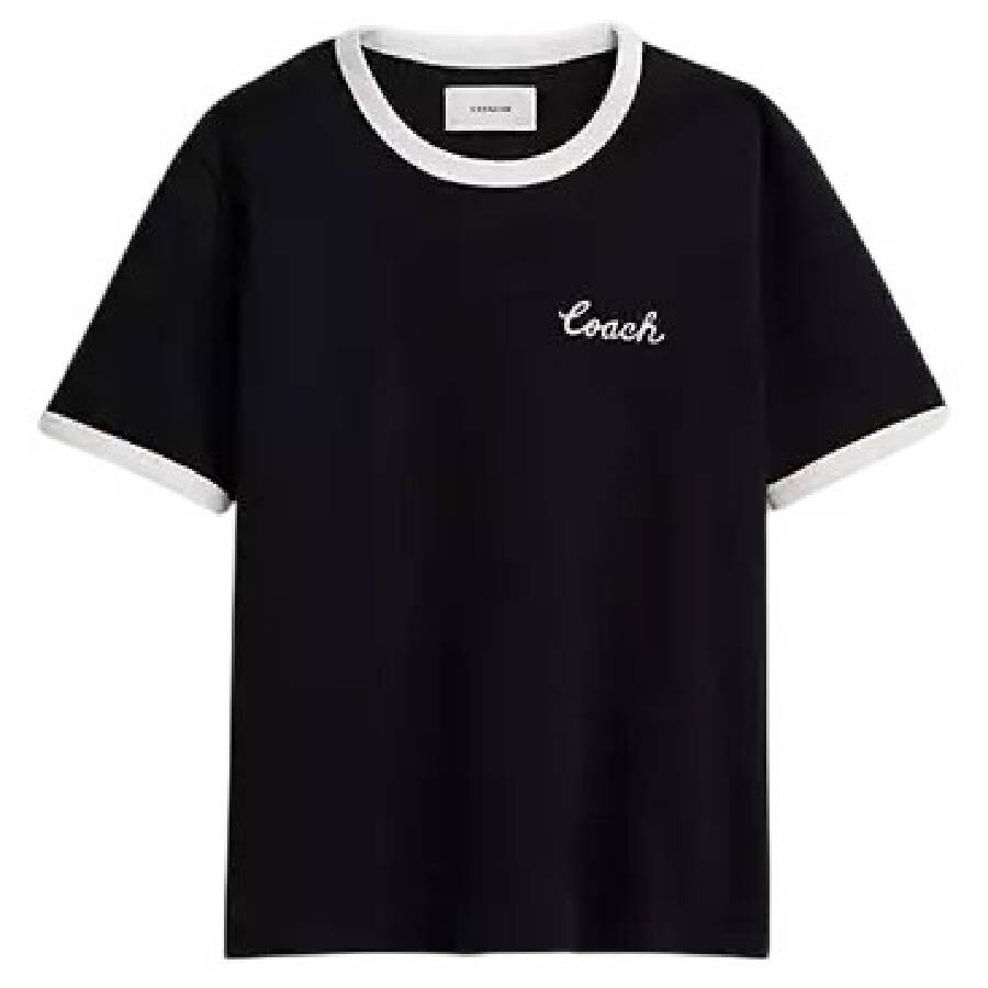 Logo Embossed T Shirt