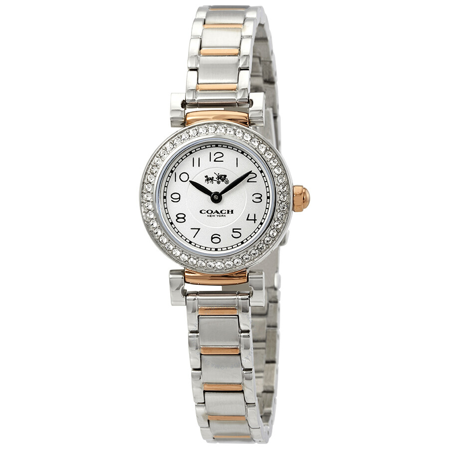 Coach Madison White Dial Twotone Ladies Watch 14502404 885997174251