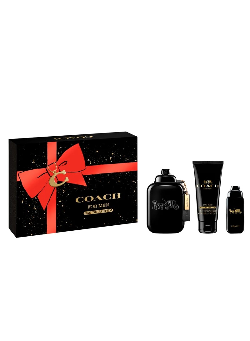 Coach Men's Coach New York 3pcs EDP Gift Set Fragrances
