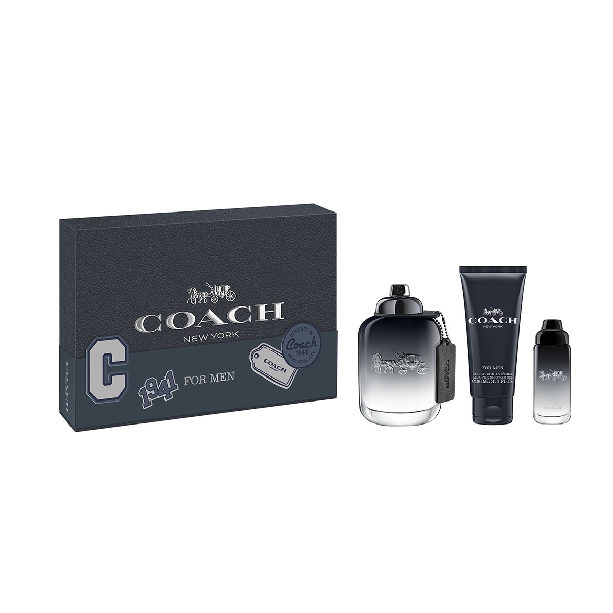 Coach Men's Coach New York Gift Set Fragrances 3386460157124