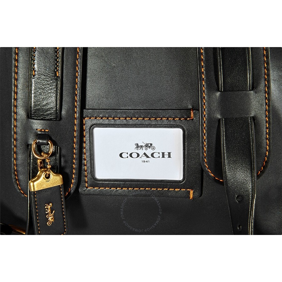 Coach Men's Gotham Backpack in Black Coach Handbags