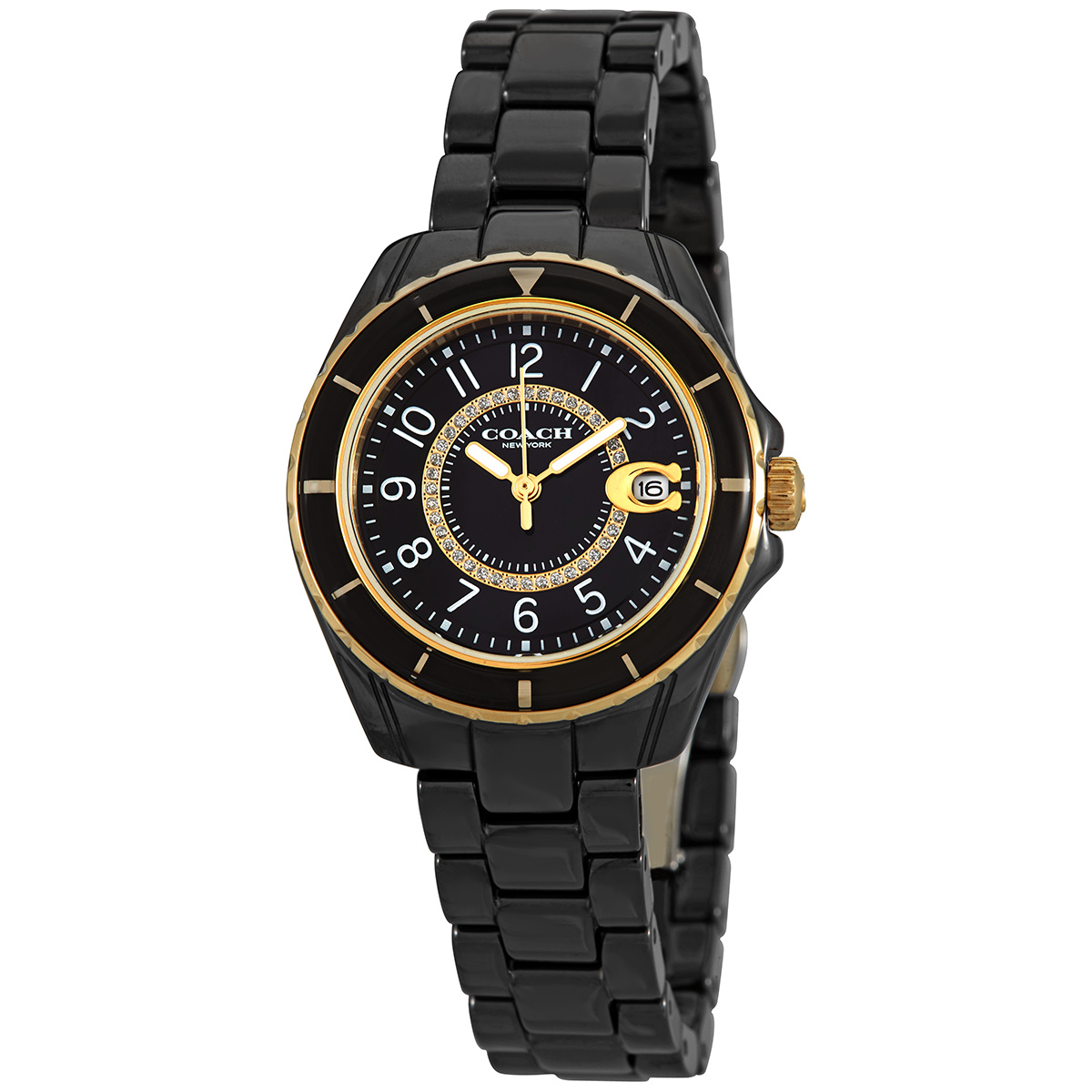 Coach Preston Quartz Black Dial Ladies Watch 14503461 885997347457