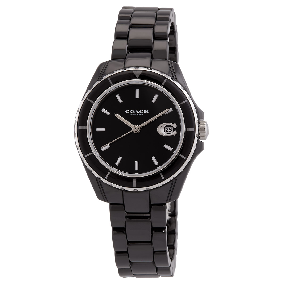 Coach PRESTON Quartz Black Dial Ladies Watch 14503805 